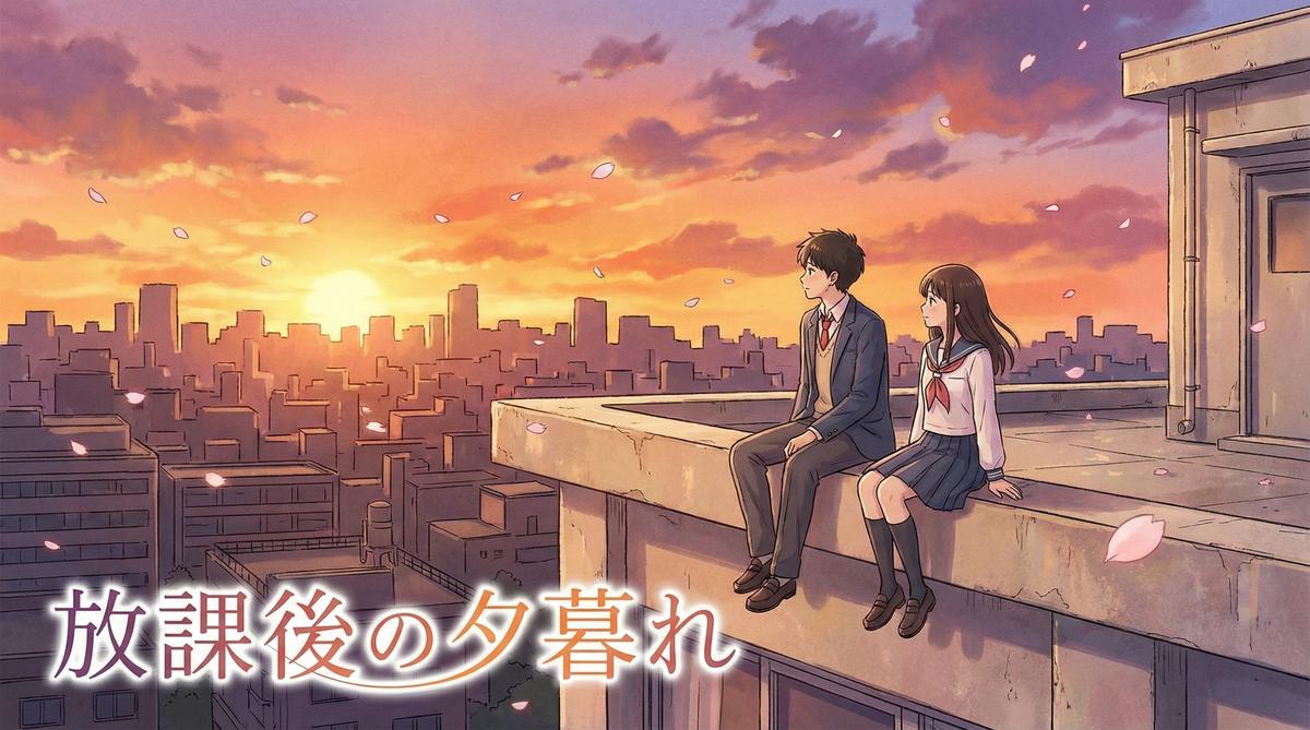 麻豆视频动漫-黄昏校园恋曲